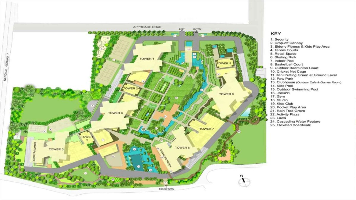 Embassy Lake Terraces 3 BR Apartments Hebbal Bangalore Price