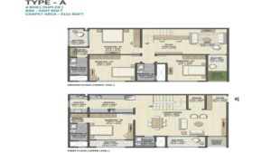 sobha-insignia-4-bedroom-duplex-plan