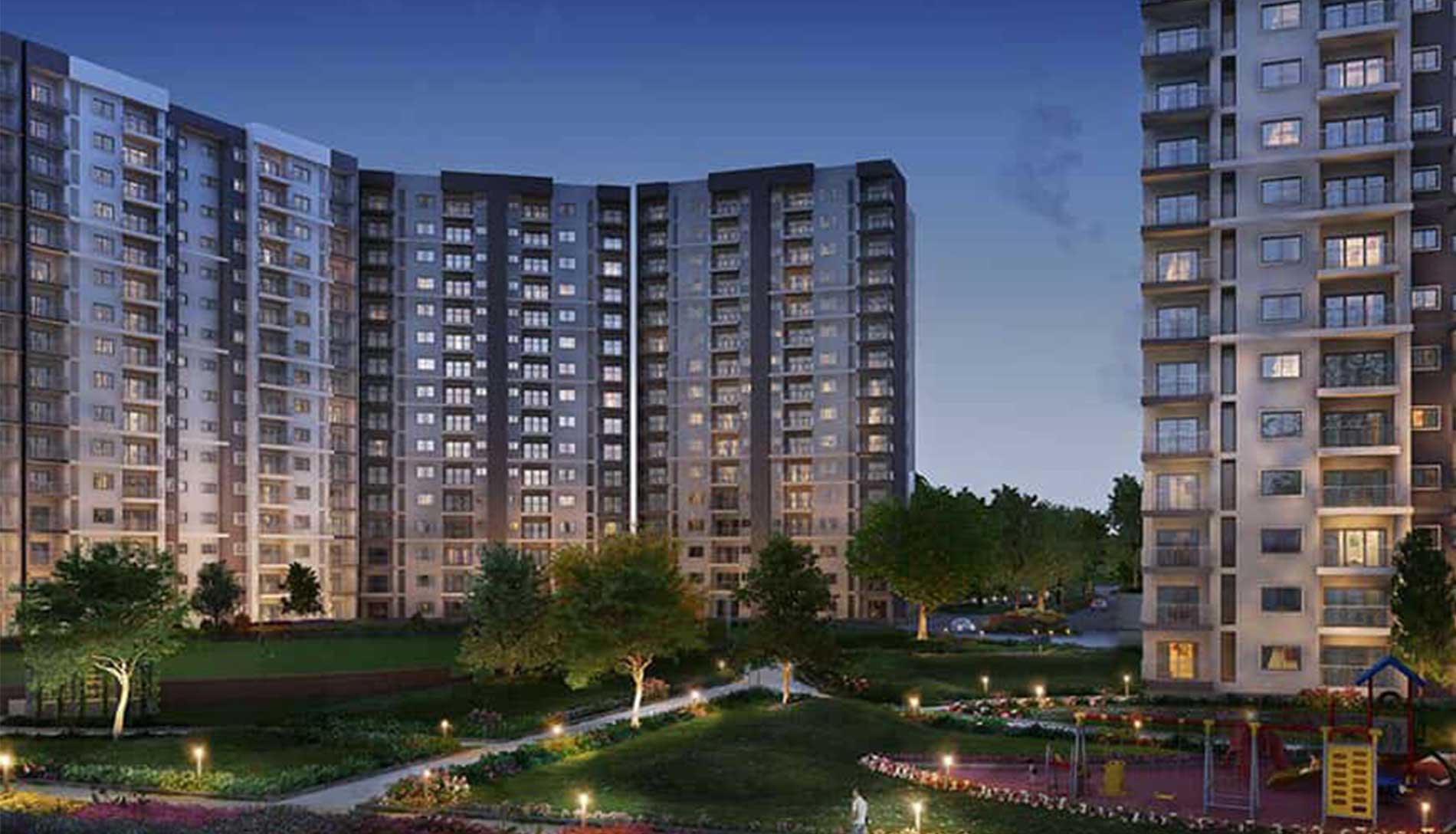 L&T Raintree Boulevard Apartments Airport Rd Hebbal Bangalore