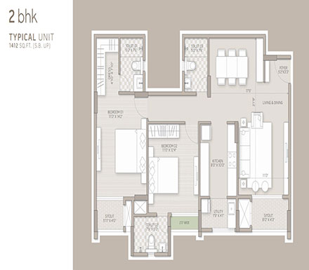 orchid-salisbury-2-bhk-440-385-Floor-Plan