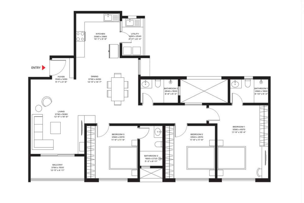 sobha-magnum-3-bhk-plan sobha-magnum-3-bhk-plan