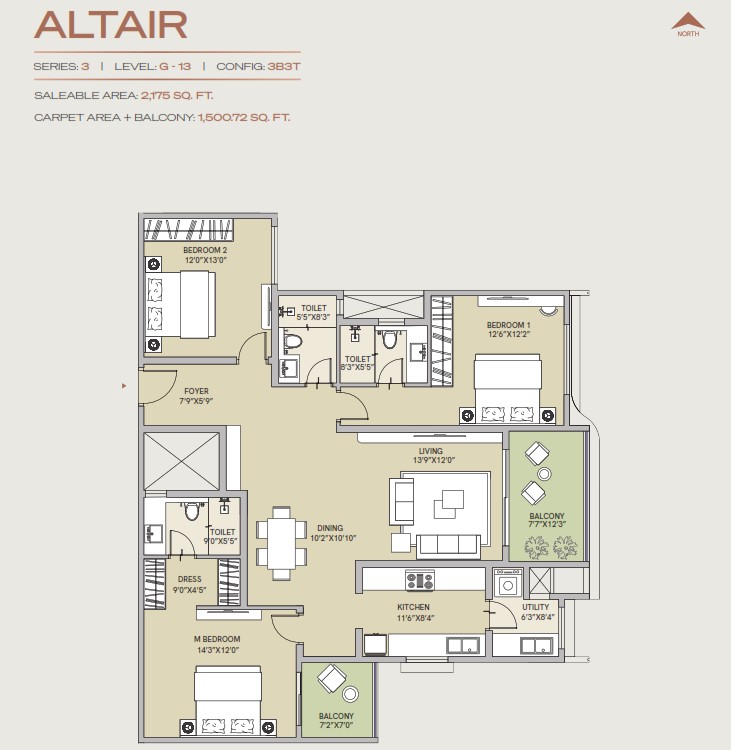 Century Astoria Master Plan floor plan