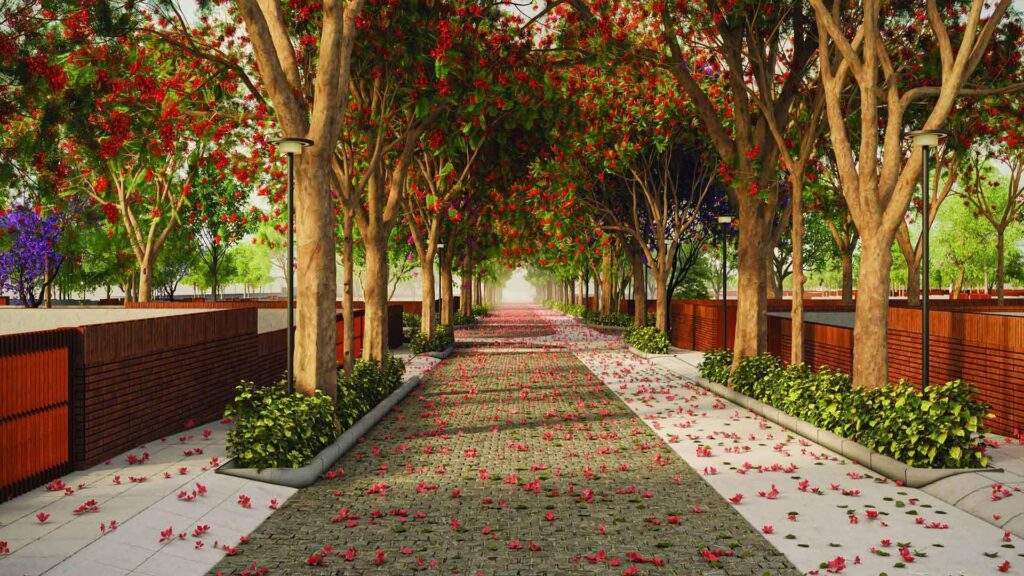 Total Environment Tangled Up in Green 50×100 Plot (5,000 sq.ft) floor plan