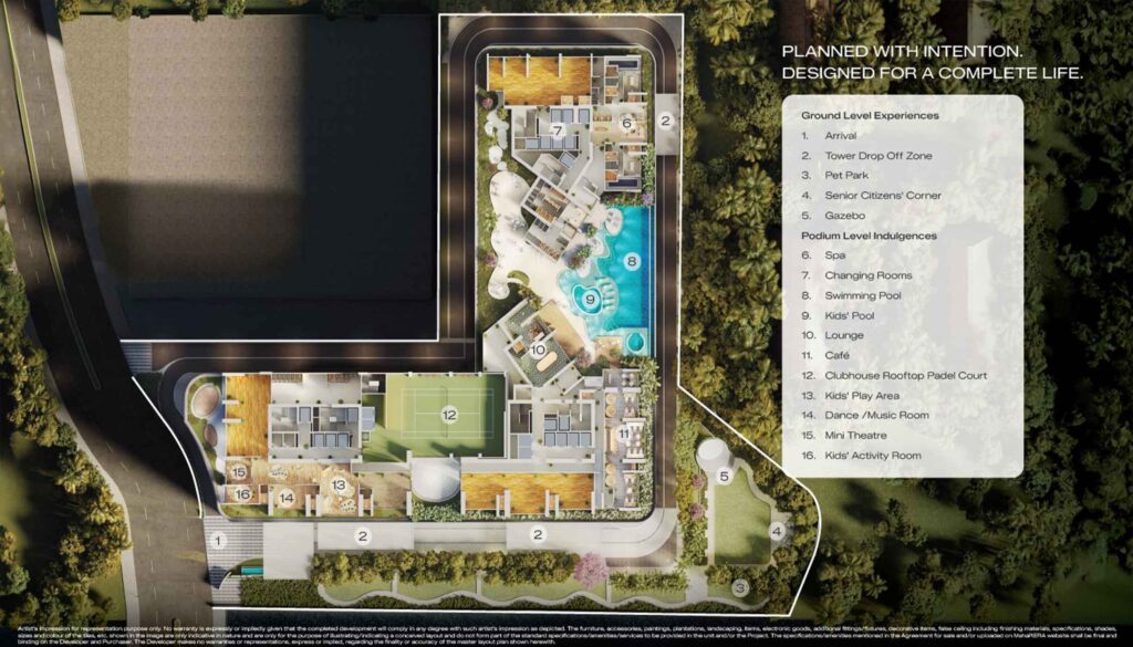 Godrej Trilogy Master Plan floor plan